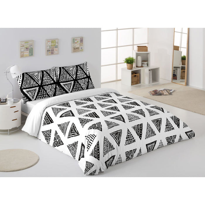 Față de pernă Alexandra House Living Yaqui Negru 50 x 75 cm (2 Unități)