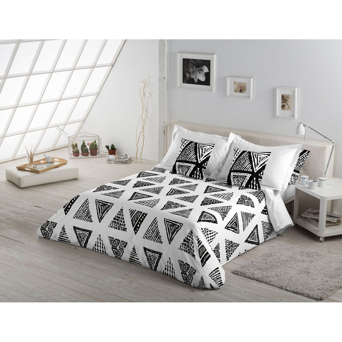 Față de pernă Alexandra House Living Yaqui Negru 50 x 75 cm (2 Unități)