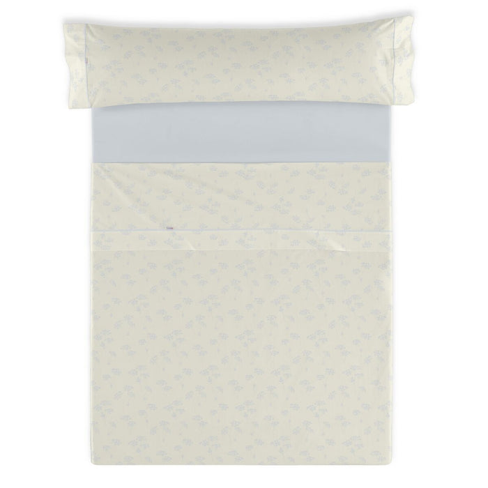Set de foi Alexandra House Living Estelia Alb cald Pat 105 3 Piese