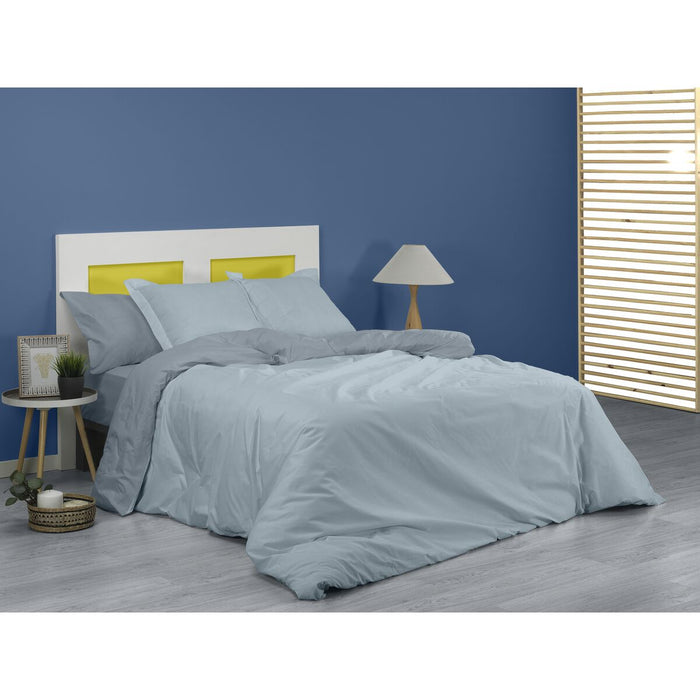 Husă de pilotă Alexandra House Living Gri 220 x 220 cm Reversibil/ă Bicolor