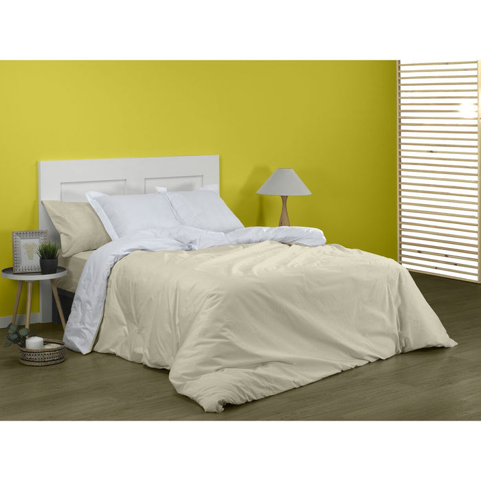 Husă de pilotă Alexandra House Living Alb 240 x 220 cm Reversibil/ă Bicolor