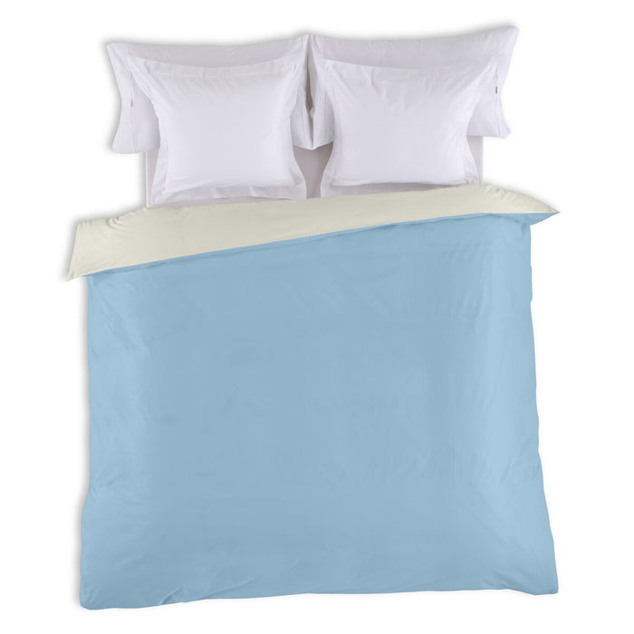 Husă de pilotă Alexandra House Living Crem Celeste 240 x 220 cm Reversibil/ă Bicolor