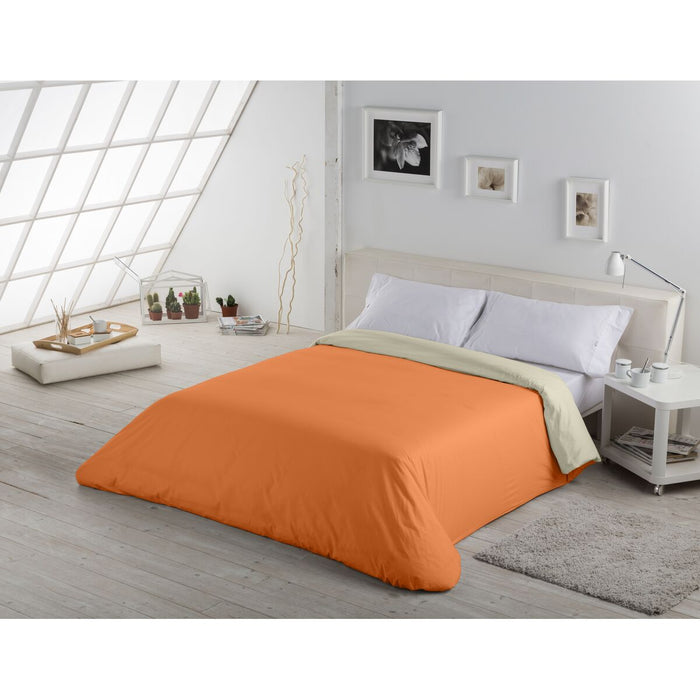 Husă de pilotă Alexandra House Living Portocaliu 240 x 220 cm Reversibil/ă Bicolor