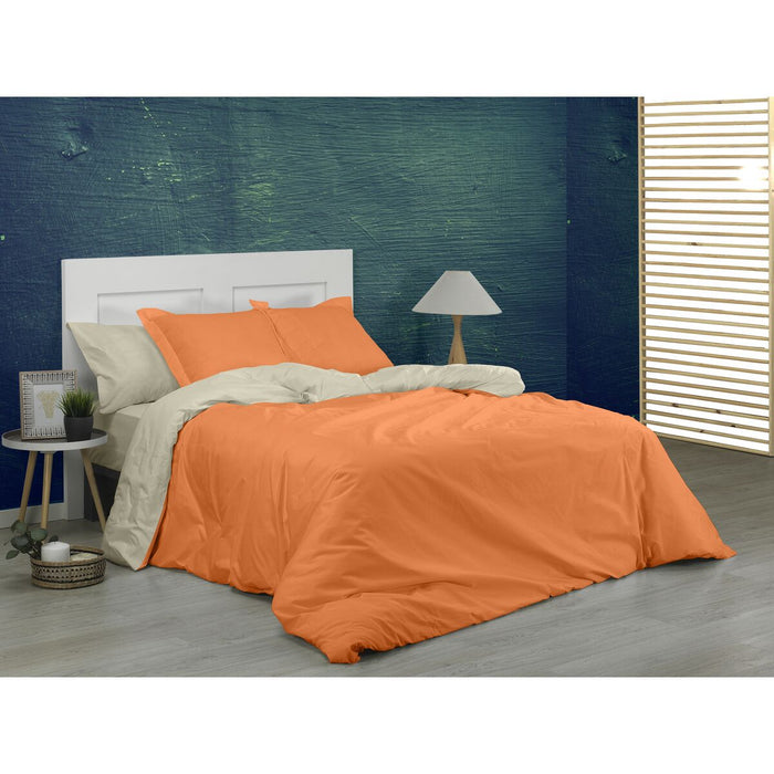 Husă de pilotă Alexandra House Living Portocaliu 260 x 240 cm Reversibil/ă Bicolor