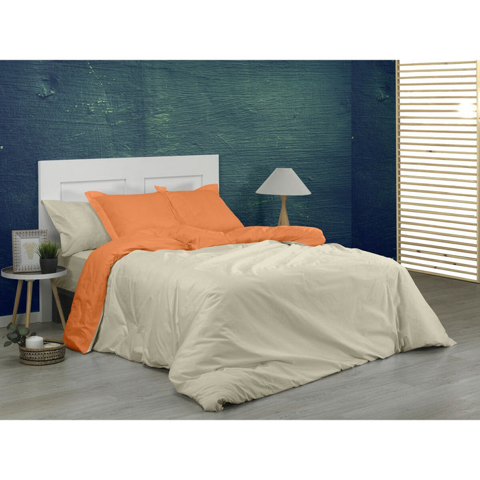 Husă de pilotă Alexandra House Living Portocaliu 260 x 240 cm Reversibil/ă Bicolor