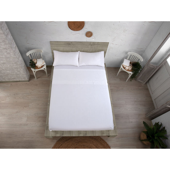 Set de foi Alexandra House Living QUTUN Alb Pat 150 3 Piese