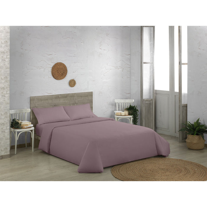 Set husă de pătură Alexandra House Living Qutun Portocaliu Pat 180 4 Piese