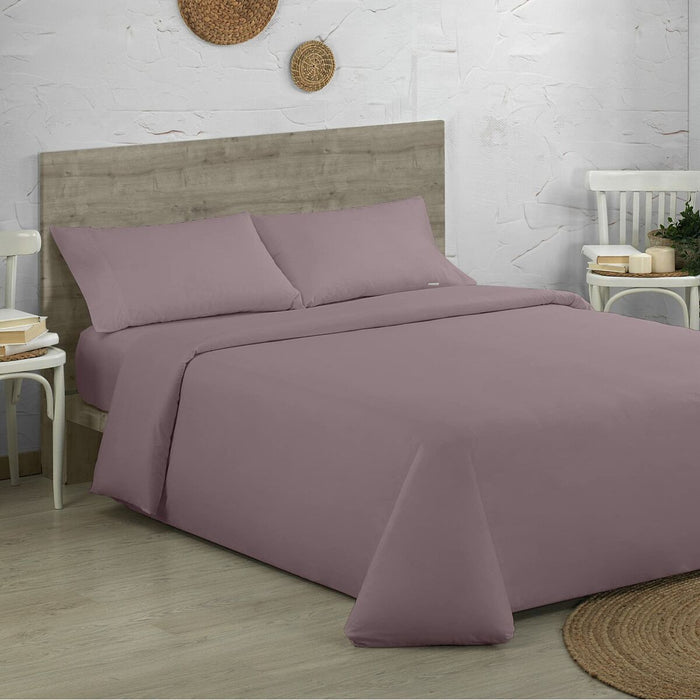 Set husă de pătură Alexandra House Living Qutun Portocaliu Pat 90 3 Piese