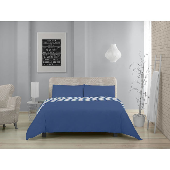 Husă de pilotă Alexandra House Living Lira Albastru 220 x 220 cm