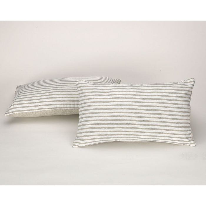 Husă de pernă de canapea Alexandra House Living Jaca Gri Perlat 30 x 50 cm 30 x 1 x 50 cm 2 Unități