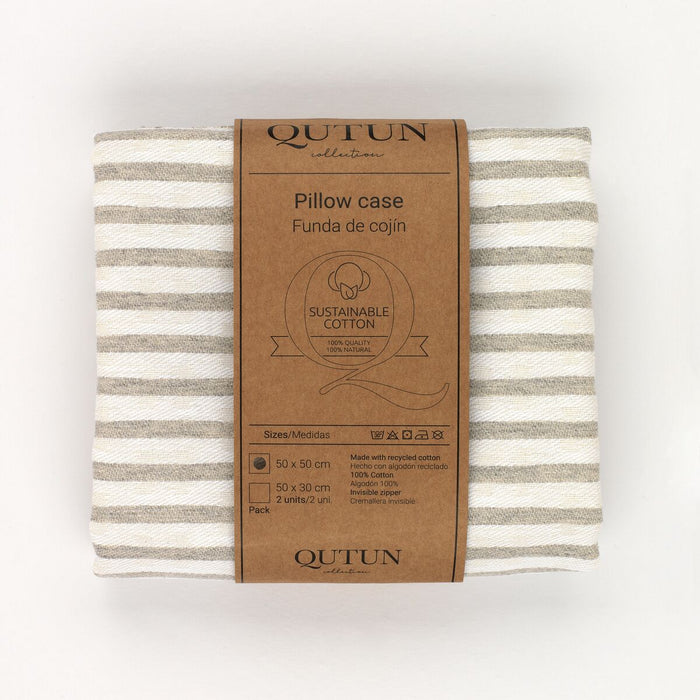 Husă de pernă de canapea Alexandra House Living Jaca Gri Perlat 30 x 50 cm 30 x 1 x 50 cm 2 Unități