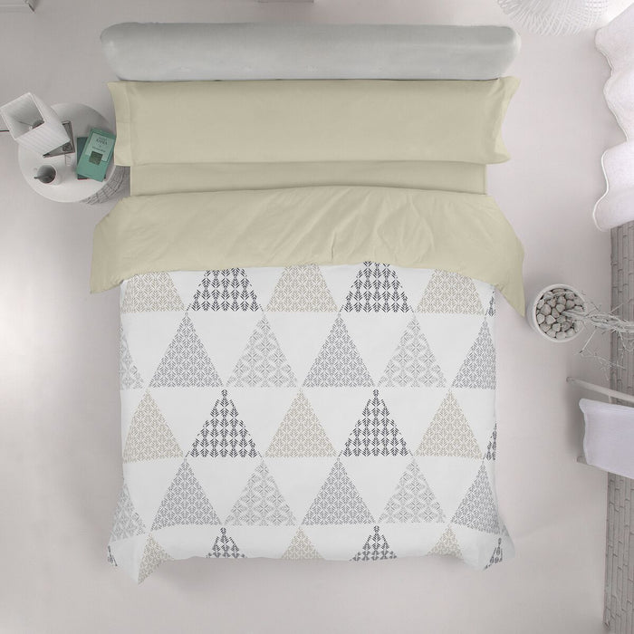 Set husă de pătură Alexandra House Living Estelia Multicolor Pat 135/140 2 Piese