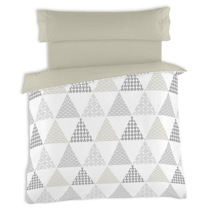 Set husă de pătură Alexandra House Living Estelia Multicolor Pat 135/140 2 Piese