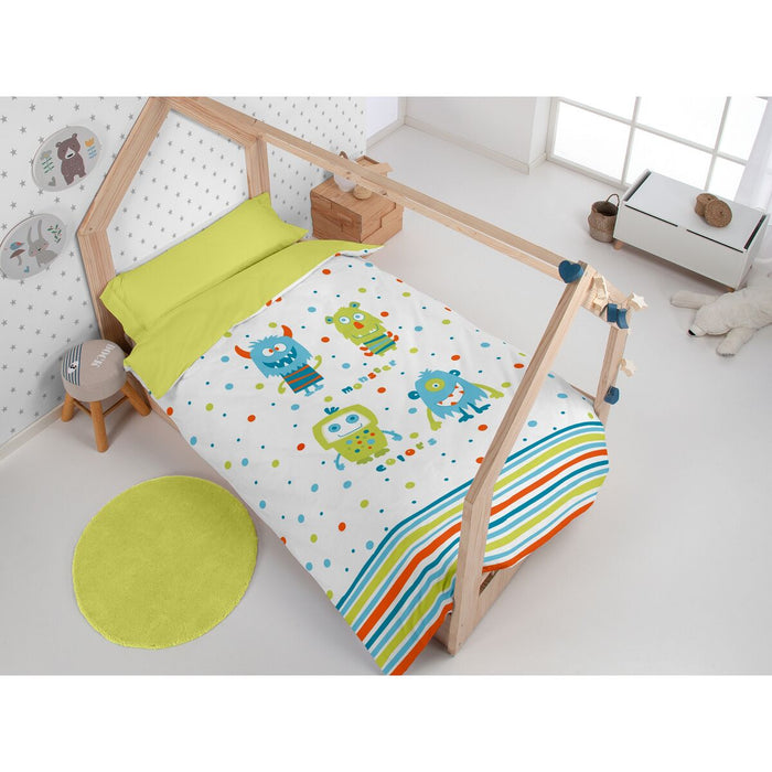 Set husă de pătură Alexandra House Living Estelia Multicolor Pat 105 2 Piese