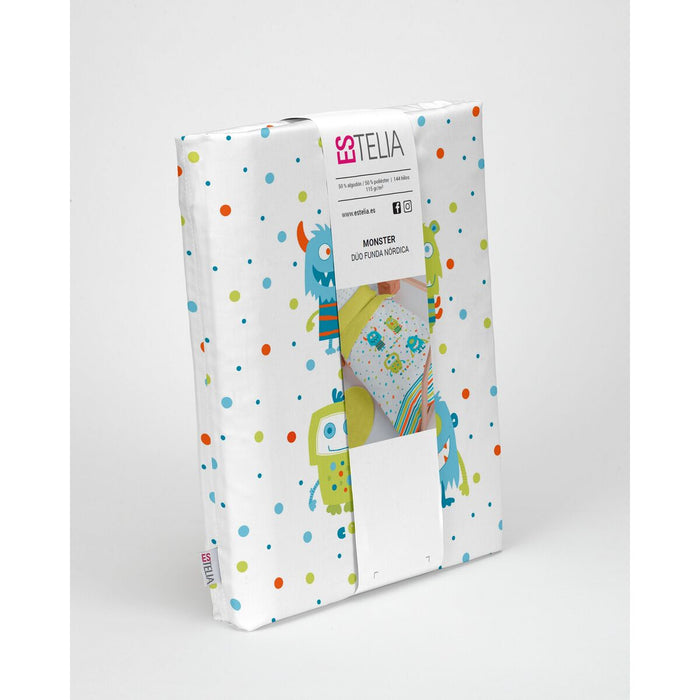 Set husă de pătură Alexandra House Living Estelia Multicolor Pat 105 2 Piese