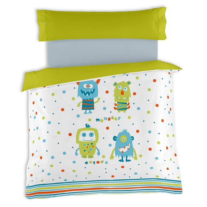 Set husă de pătură Alexandra House Living Estelia Multicolor Pat 105 2 Piese