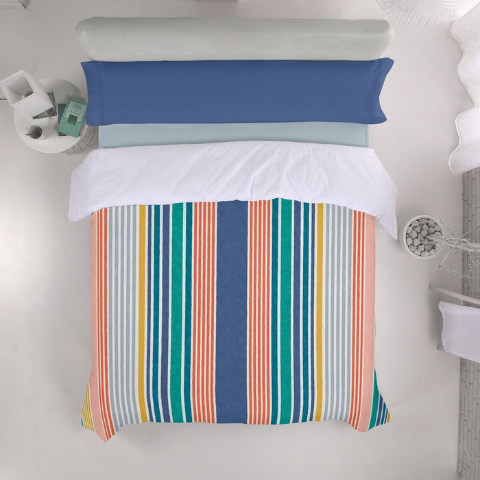 Set husă de pătură Alexandra House Living Estelia Multicolor Pat 90 2 Piese