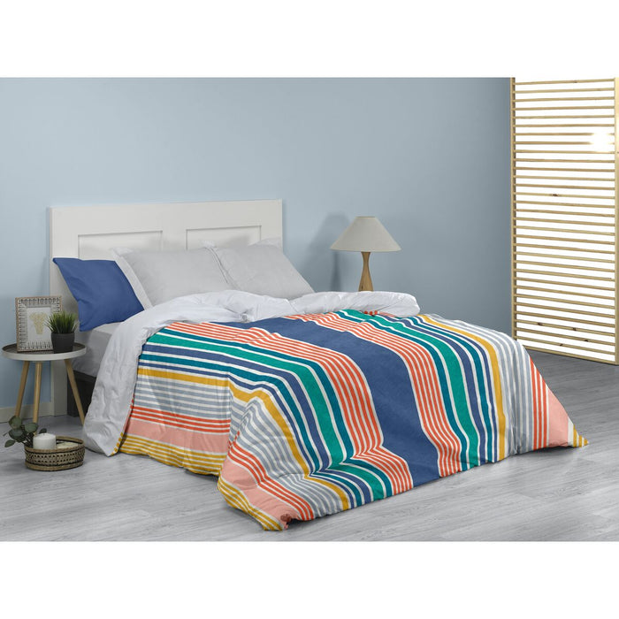 Set husă de pătură Alexandra House Living Estelia Multicolor Pat 180 2 Piese