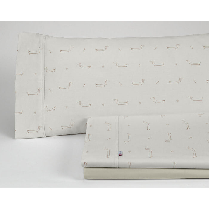 Set de foi Alexandra House Living Cuca Bej Pat 90 3 Piese