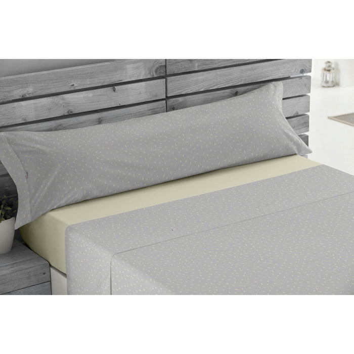 Set de foi Alexandra House Living Iber Gri Perlat Pat 180 4 Piese