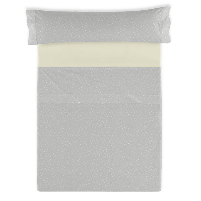 Set de foi Alexandra House Living Iber Gri Perlat Pat 135/140 3 Piese