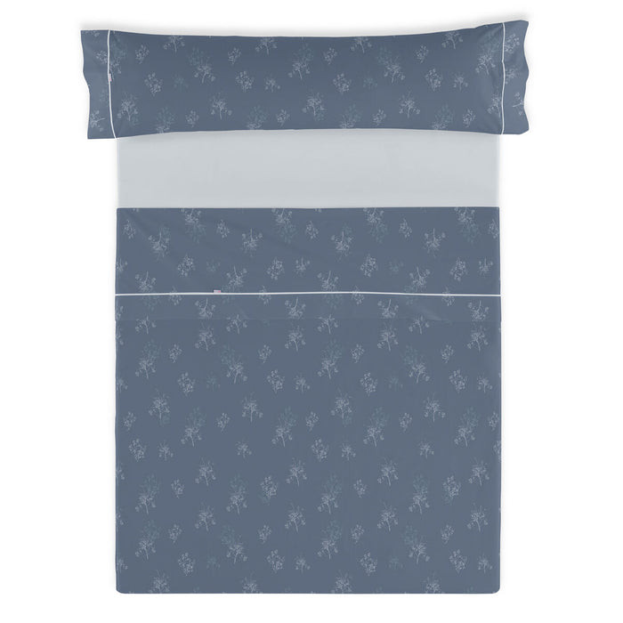 Set de foi Alexandra House Living Vairy Albastru Pat 150 3 Piese