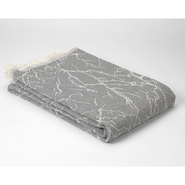 Pătură Alexandra House Living Carrara Gri 225 x 260 cm