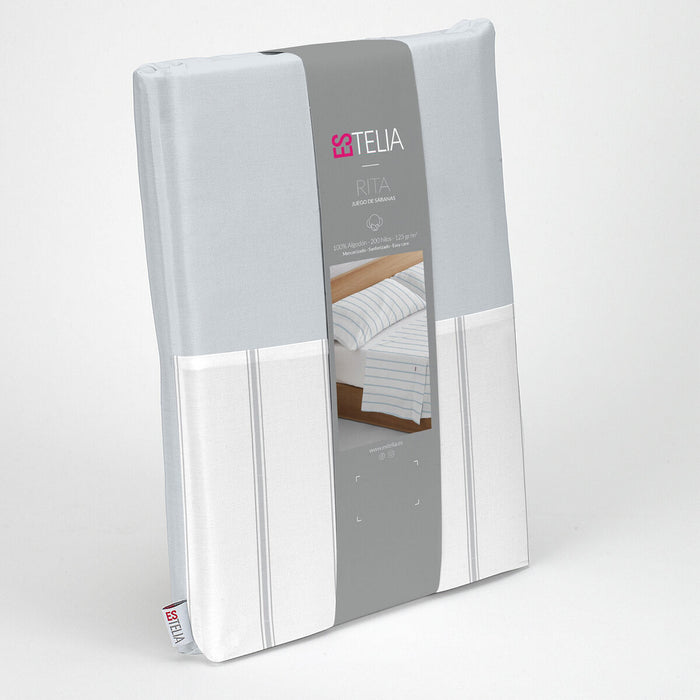 Set de foi Alexandra House Living Rita Gri Perlat Pat 200 4 Piese