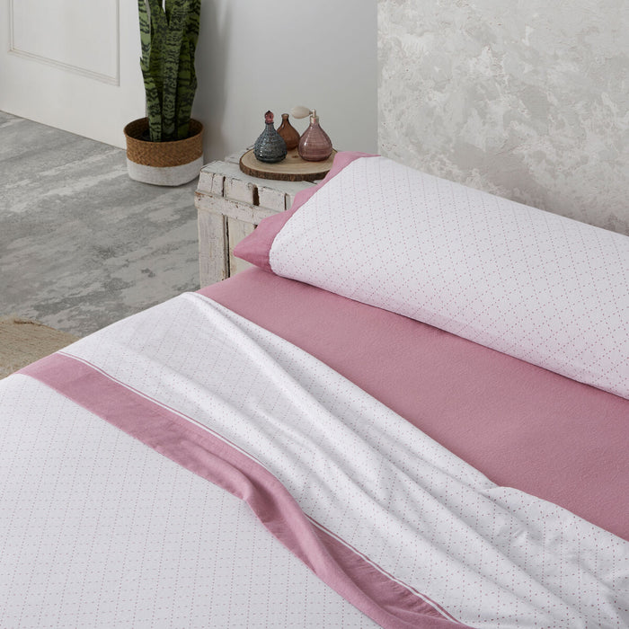 Set de foi Alexandra House Living Eira Roz Cald Pat 150 3 Piese