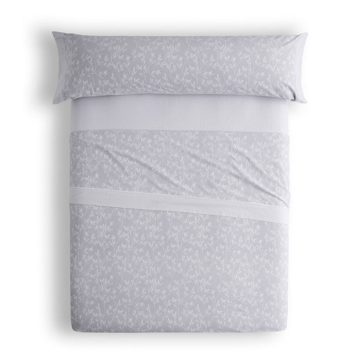 Set de foi Alexandra House Living Zahara Albastru Pat 150 3 Piese