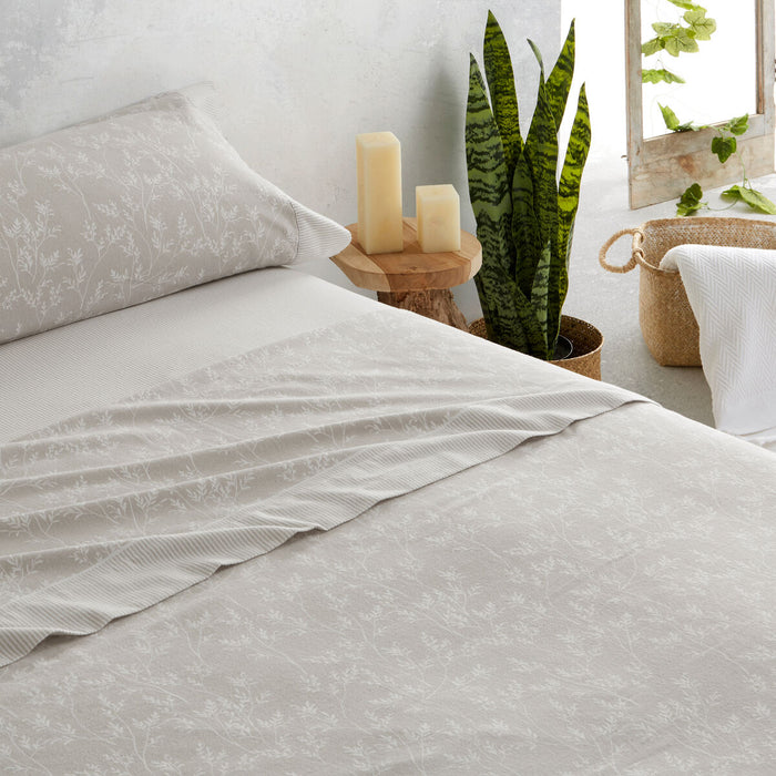 Set de foi Alexandra House Living Zahara Bej Pat 135/140 3 Piese
