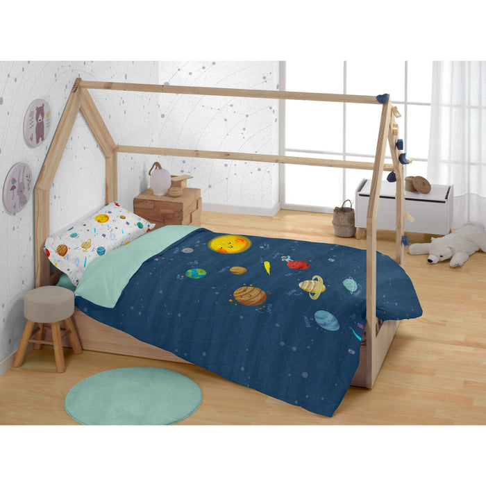 Set husă de pătură Alexandra House Living Space Multicolor Pat 105 2 Piese