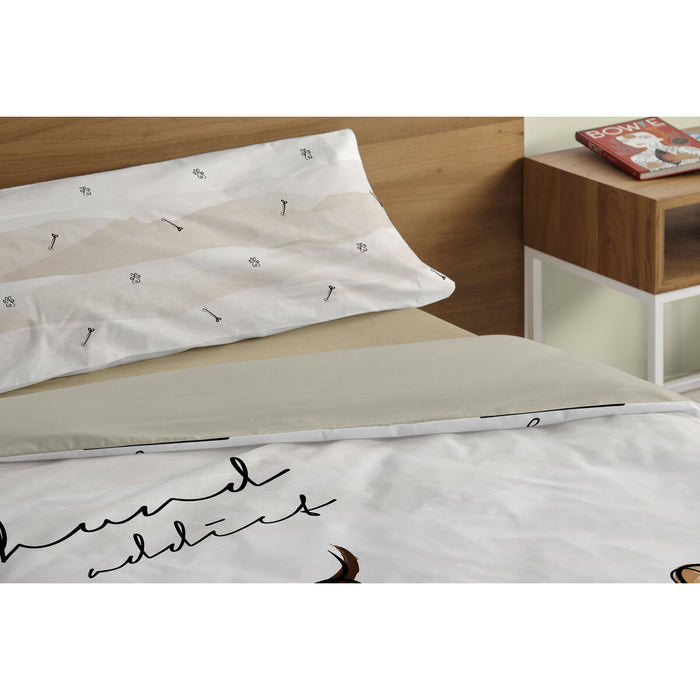 Set husă de pătură Alexandra House Living Teckel Multicolor Pat 150 2 Piese