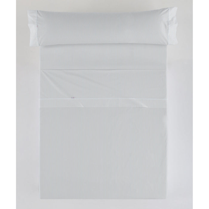 Set de foi Alexandra House Living Satén Gri Perlat Pat 90 3 Piese
