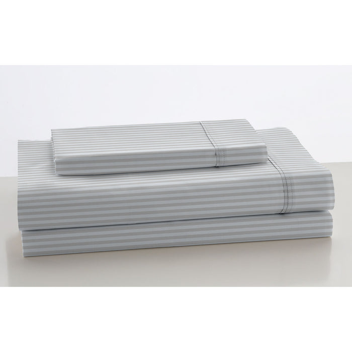 Set de foi Alexandra House Living Satén Gri Perlat Pat 150 3 Piese