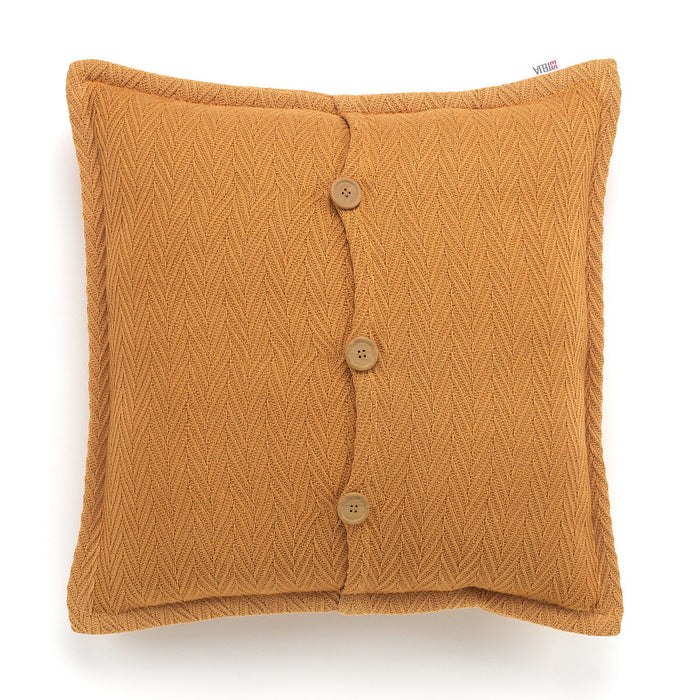Husă de pernă de canapea Alexandra House Living Muştar 50 x 50 cm