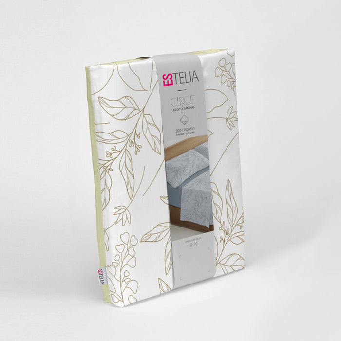 Set de foi Alexandra House Living Circe Crem Pat 150 4 Piese