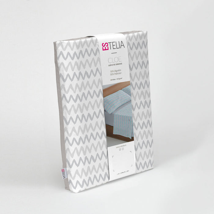 Set de foi Alexandra House Living Cloe Gri Pat 90 3 Piese
