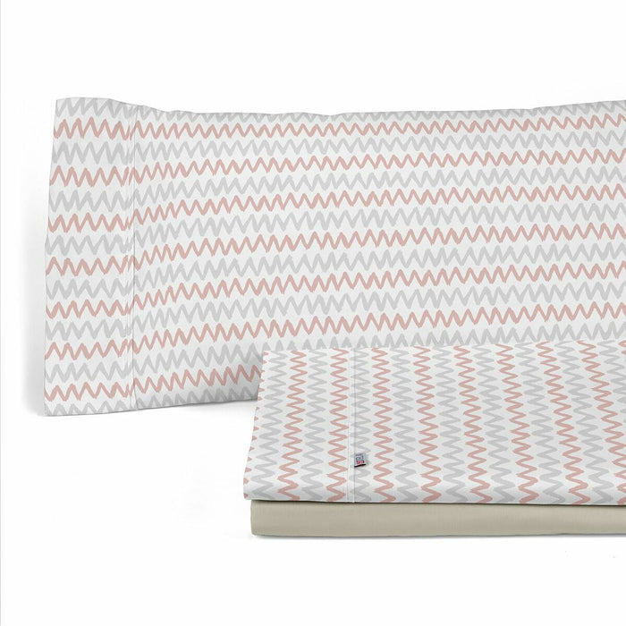 Set de foi Alexandra House Living Cloe Roz Pat 90 3 Piese