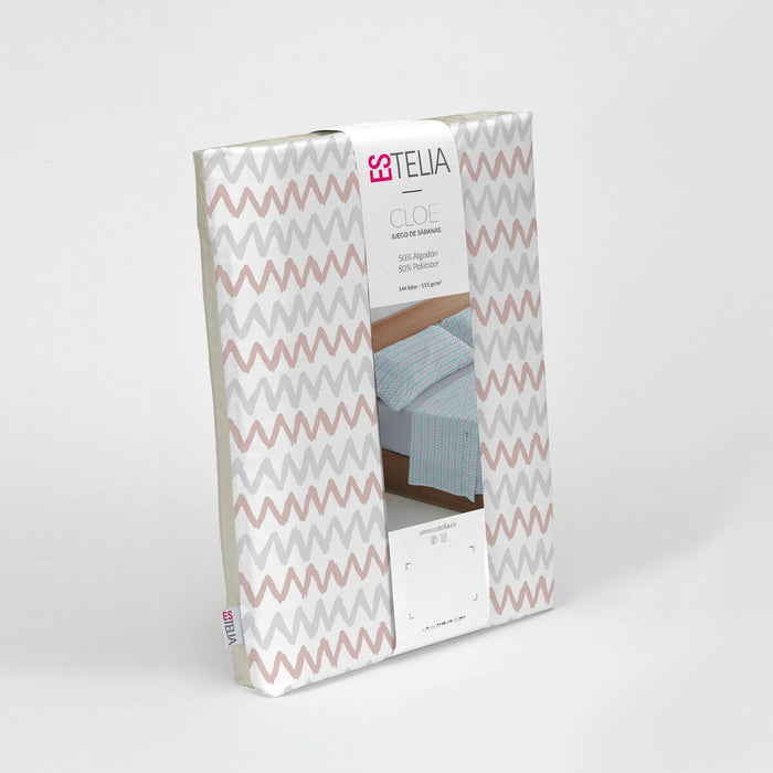 Set de foi Alexandra House Living Cloe Roz Pat 105 3 Piese