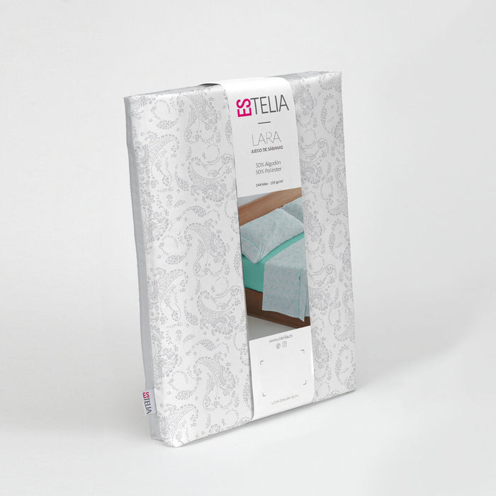 Set de foi Alexandra House Living Lara Gri Perlat Pat 135/140 3 Piese