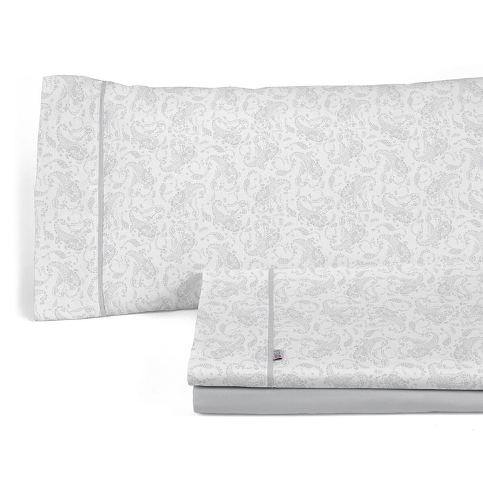 Set de foi Alexandra House Living Lara Gri Perlat Pat 150 4 Piese