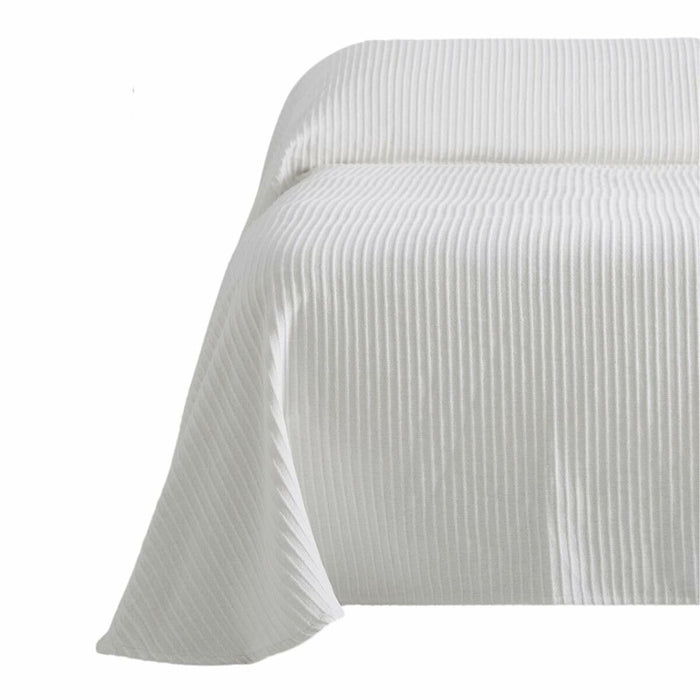 Cuvertură (de pat) Alexandra House Living Bali Alb 280 x 270 cm