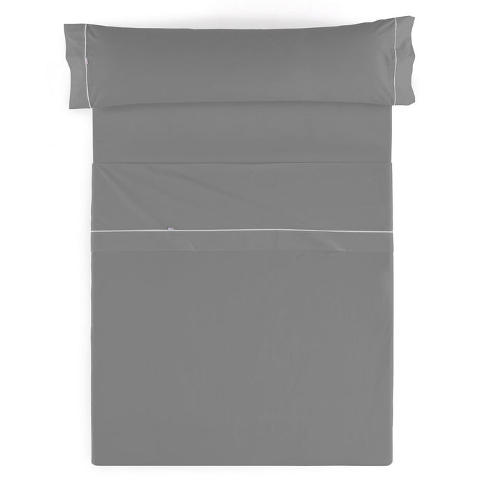 Set de foi Alexandra House Living Gri închis Pat 135/140 3 Piese