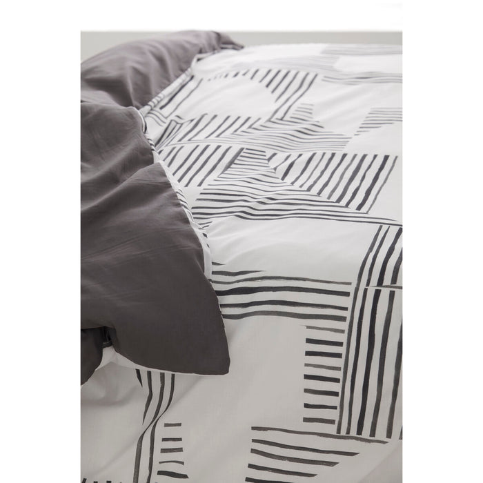 Set husă de pătură Alexandra House Living Heka Multicolor Pat 180 3 Piese