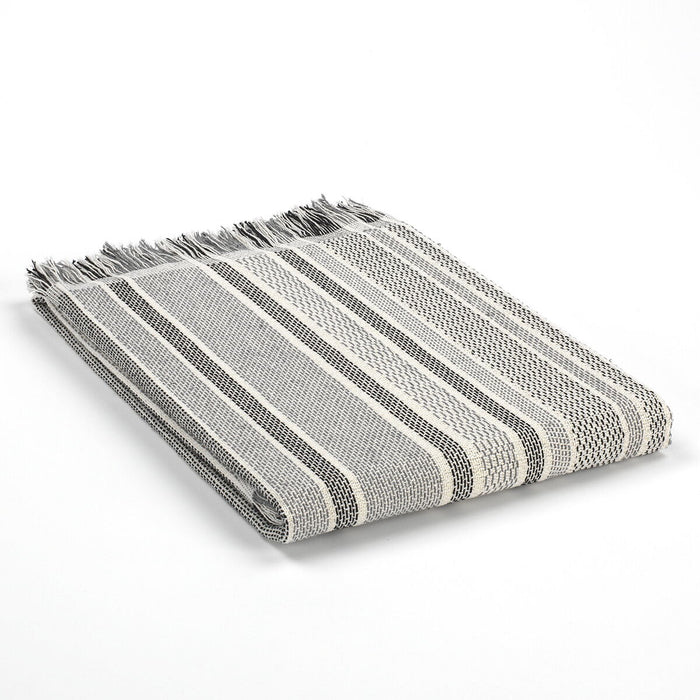 Prosop de Plajă Alexandra House Living Salines Gri 125 x 180 cm