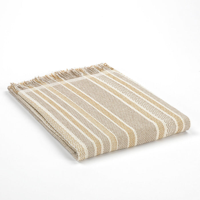 Prosop de Plajă Alexandra House Living Salines Ocru 125 x 180 cm