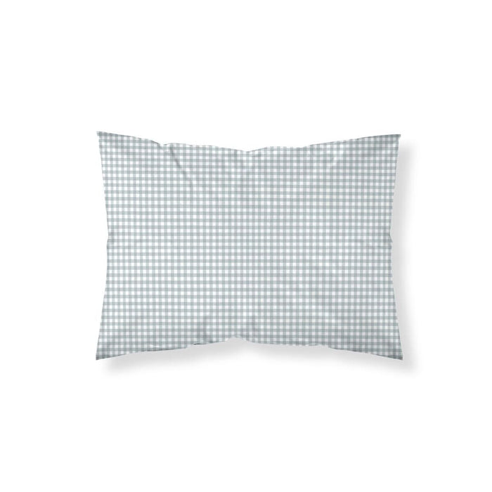 Față de pernă Kids&Cotton Vichy Albastru 30 x 50 cm 100 % bumbac