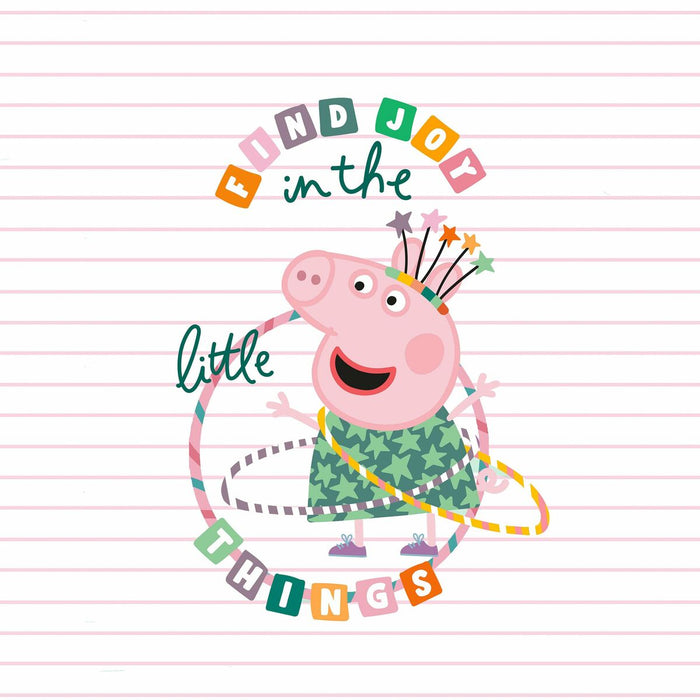 Cuvertură (de pat) Peppa Pig Find Joy Multicolor 190 x 270 cm