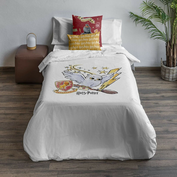 Husă de pilotă Harry Potter Hedwig 155 x 220 cm Pat 90